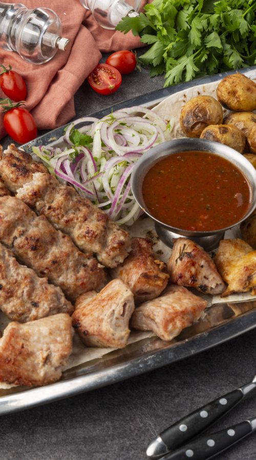 Шашлык Мясо и Хлеб